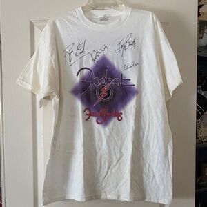 Vintage SIGNED FOGHAT Tee XL never worn signed by band